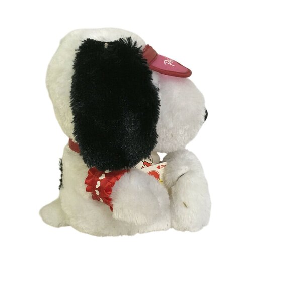 PERFECT PAIR Card Playing Snoopy Plush w/ Visor & Arm Band w/tag Hallmark - Picture 3 of 11